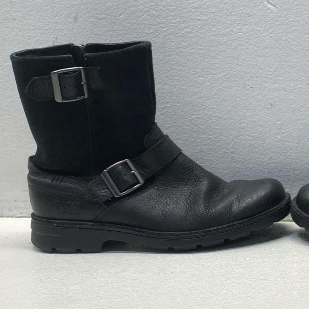 UGG Messner Biker Pull on Boots Men's Size 8 EU 41 model #1007797